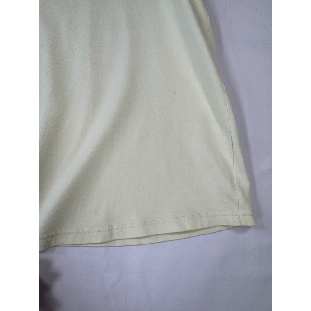 COS Tank Top Scoop Neck Yellow Pastel Size S Minimalist Summer Basic - Picture 4 of 8